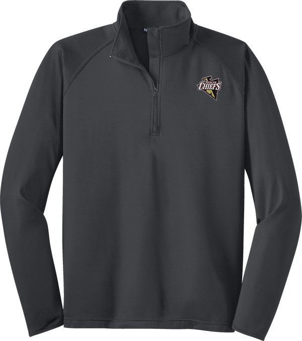 Mercer Chiefs Sport-Wick Stretch 1/4-Zip Pullover