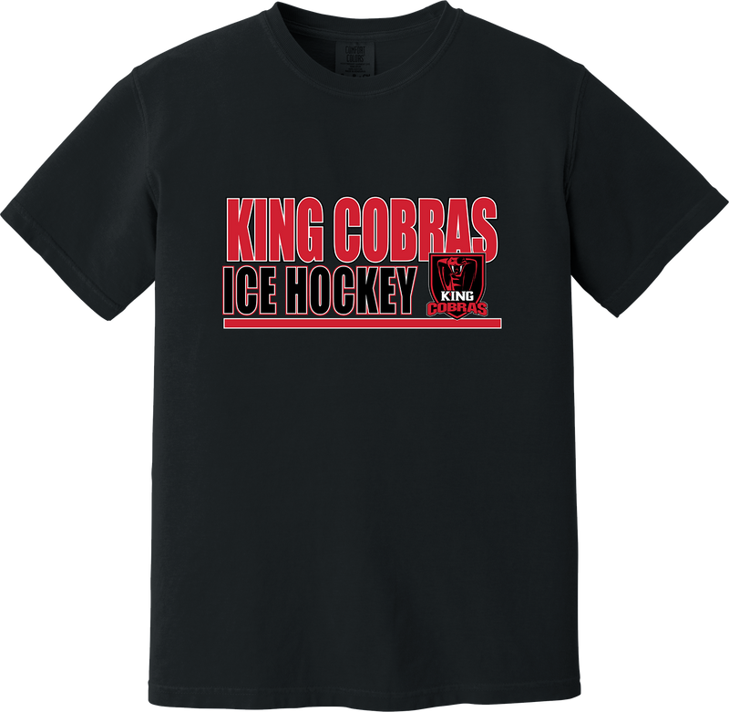 King Cobras Heavyweight Ring Spun Tee