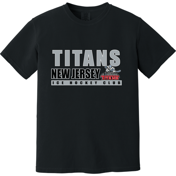 NJ Titans Heavyweight Ring Spun Tee