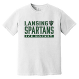 Lansing Spartans Heavyweight Ring Spun Tee