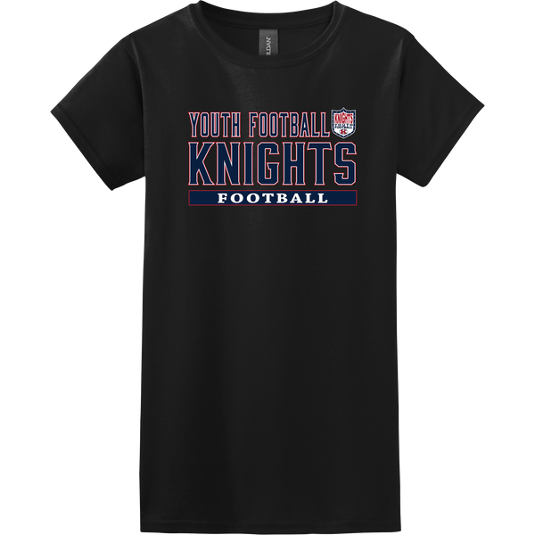 Knights Youth Football Softstyle Ladies T-Shirt