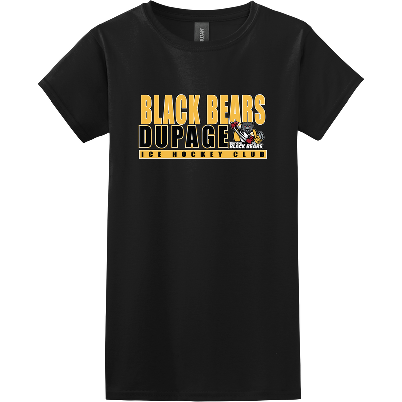 Dupage Black Bears Softstyle Ladies' T-Shirt