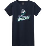 Hard Edge Hockey Softstyle Ladies' T-Shirt