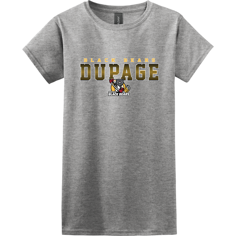 Dupage Black Bears Softstyle Ladies' T-Shirt