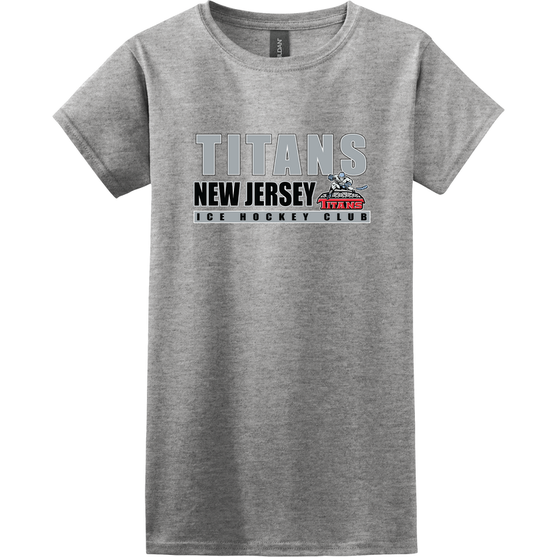 NJ Titans Softstyle Ladies' T-Shirt