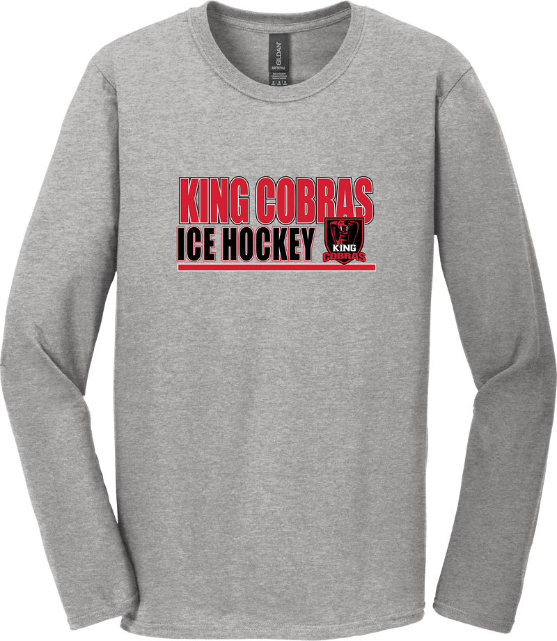 King Cobras Softstyle Long Sleeve T-Shirt