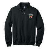 Princeton Jr. Tigers NuBlend 1/4-Zip Cadet Collar Sweatshirt