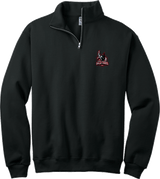 NJ Valkyries NuBlend 1/4-Zip Cadet Collar Sweatshirt