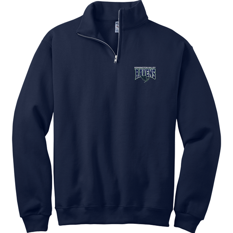 Kensington Valley Ravens NuBlend 1/4-Zip Cadet Collar Sweatshirt