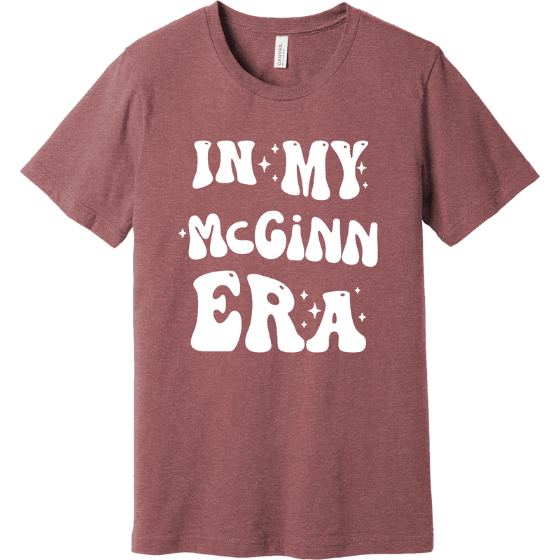 McGinn "In My Era" Unisex Heather CVC Short Sleeve Tee