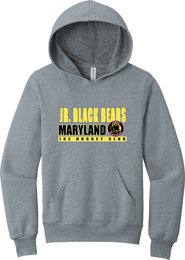 MD Jr. Black Bears Youth Sponge Fleece Pullover Hoodie