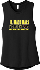 MD Jr. Black Bears Womens Jersey Muscle Tank