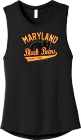 Maryland Black Bears Womens Jersey Muscle Tank