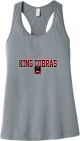 King Cobras Womens Jersey Racerback Tank