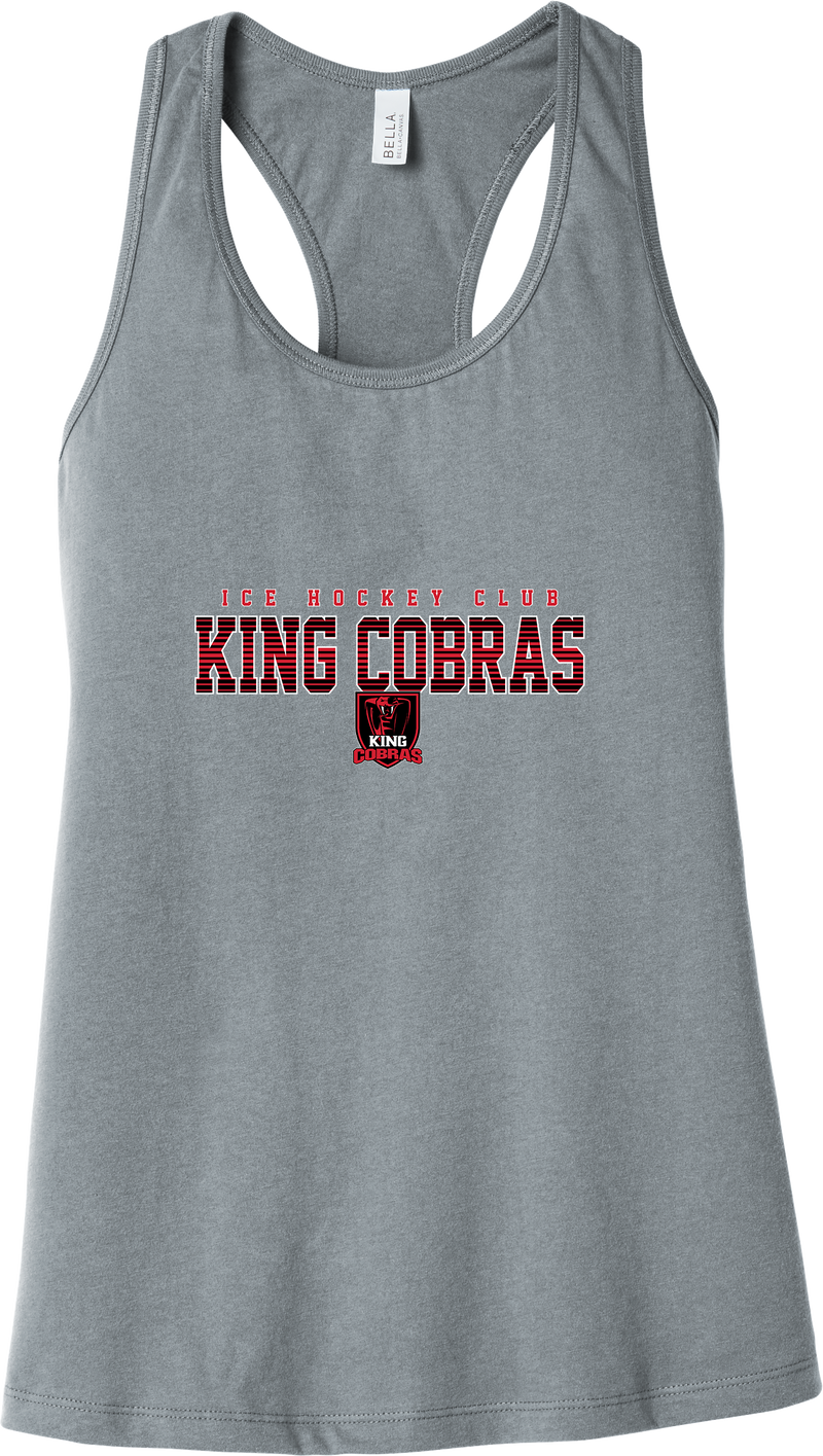 King Cobras Womens Jersey Racerback Tank