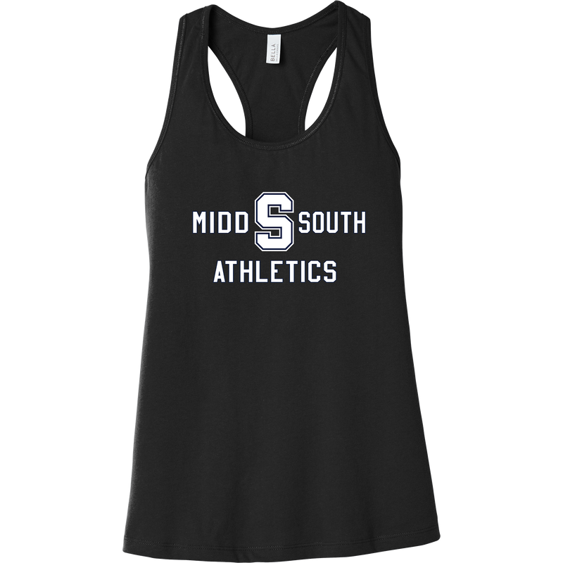 Midd South Athletics Womens Jersey Racerback Tank