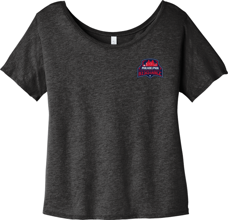 Philadelphia Resistance Womens Slouchy Tee