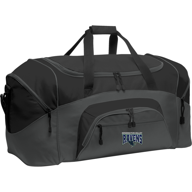 Kensington Valley Ravens Standard Colorblock Sport Duffel