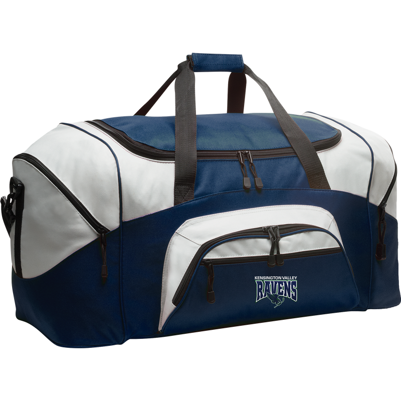 Kensington Valley Ravens Standard Colorblock Sport Duffel