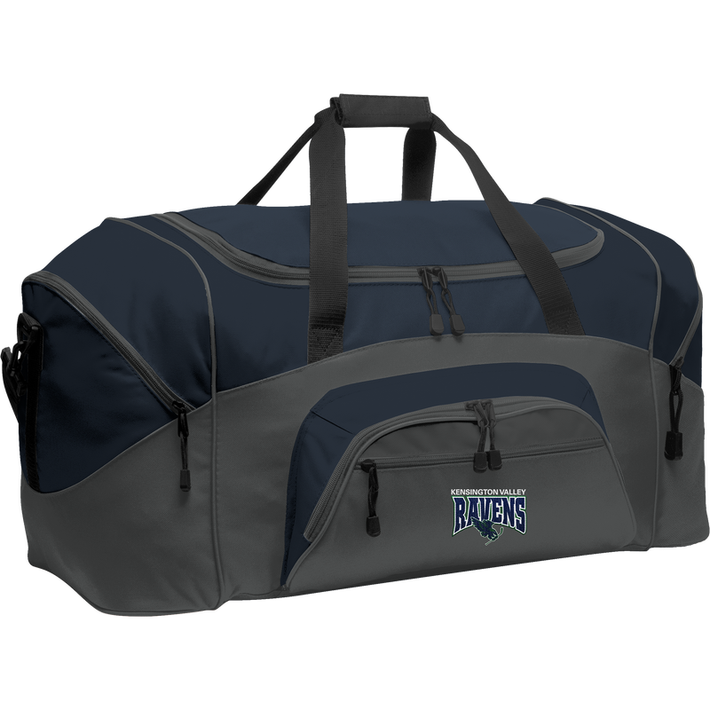 Kensington Valley Ravens Standard Colorblock Sport Duffel