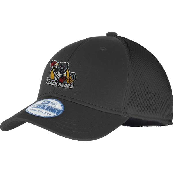 Dupage Black Bears New Era Youth Stretch Mesh Cap