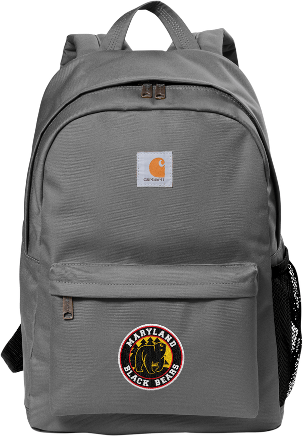 Maryland Black Bears Carhartt Canvas Backpack