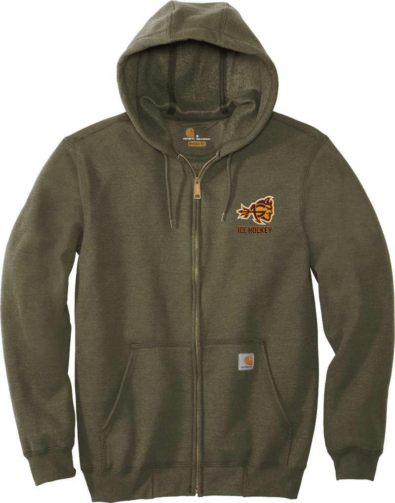 Avon Grove Carhartt Midweight Hooded Zip-Front Sweatshirt