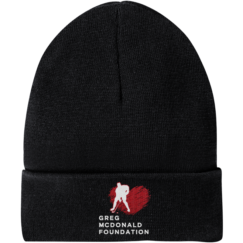 Greg McDonald Foundation Re-Beanie (Front & Back)