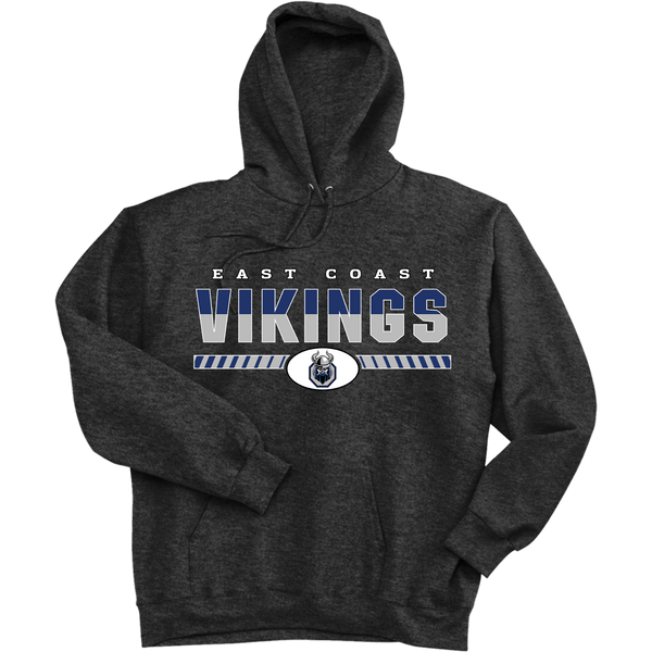 East Coast Vikings (Mens) Ultimate Cotton - Pullover Hooded Sweatshirt