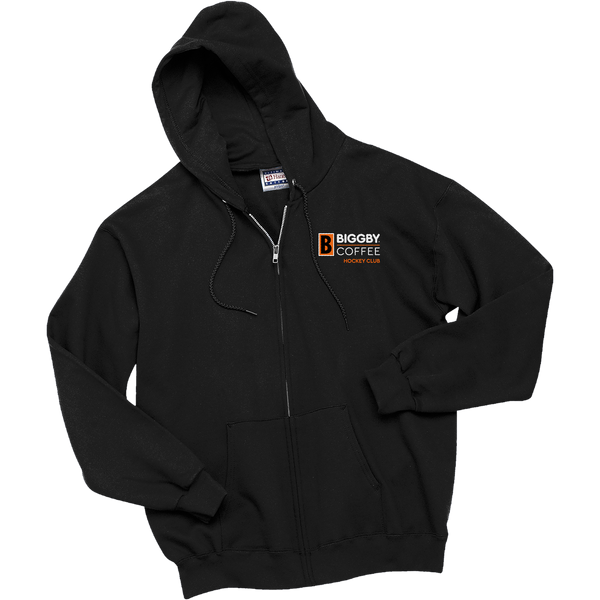 Biggby Coffee Hockey Club Ultimate Cotton - Full-Zip Hooded Sweatshirt