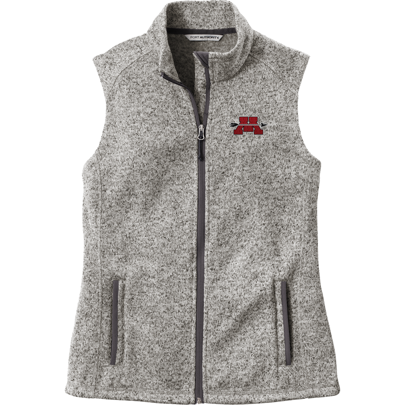 Mercer Arrows Ladies Sweater Fleece Vest