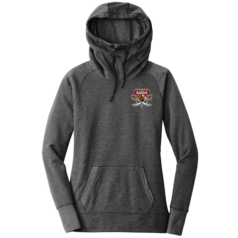 SOMD Lady Sabres New Era Ladies Tri-Blend Fleece Pullover Hoodie