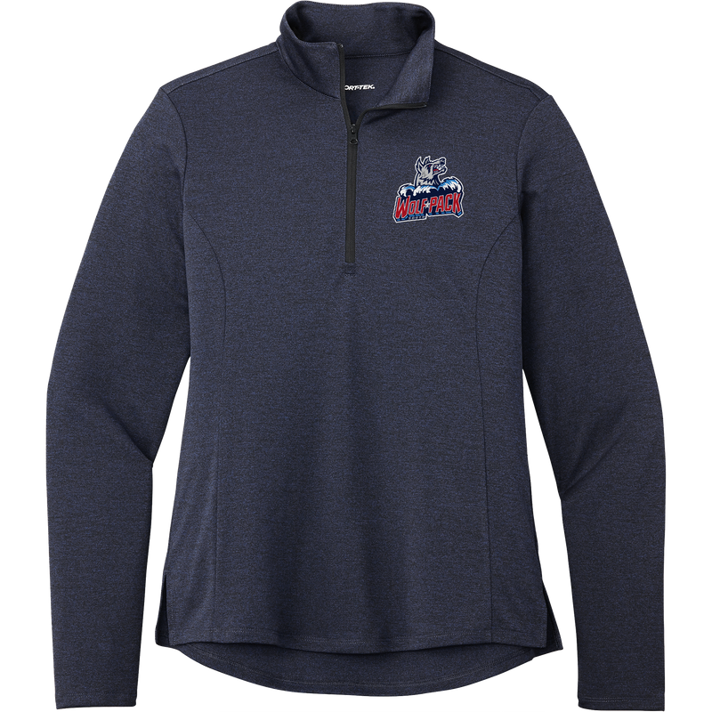 CT Wolfpack South Ladies Endeavor 1/2-Zip Pullover