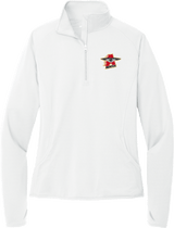 NY Aviators Ladies Sport-Wick Stretch 1/4-Zip Pullover