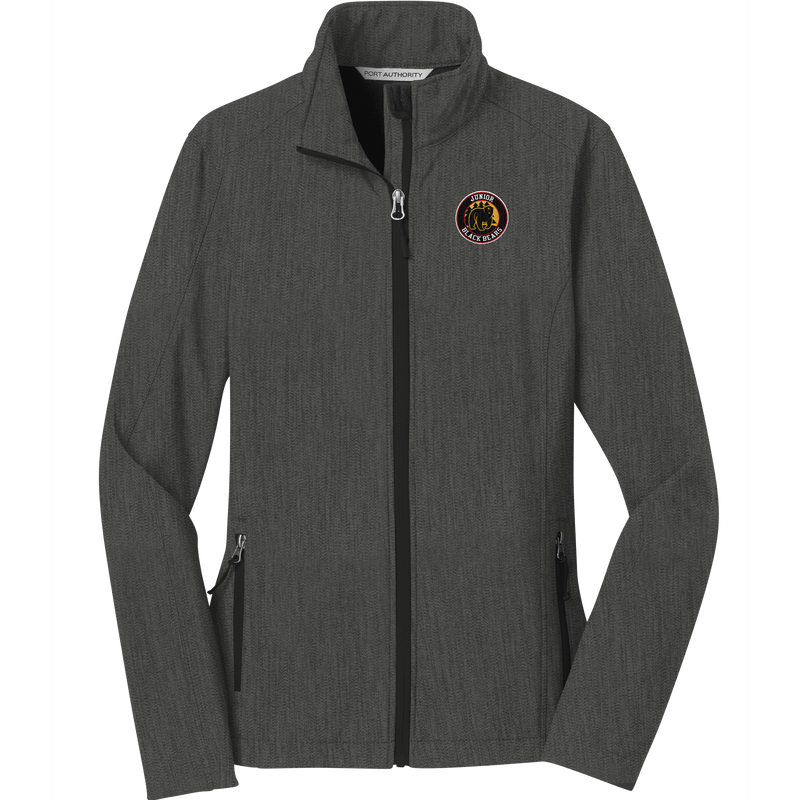 MD Jr. Black Bears Ladies Core Soft Shell Jacket