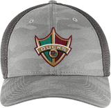 Delaware Ducks New Era Tonal Camo Stretch Tech Mesh Cap