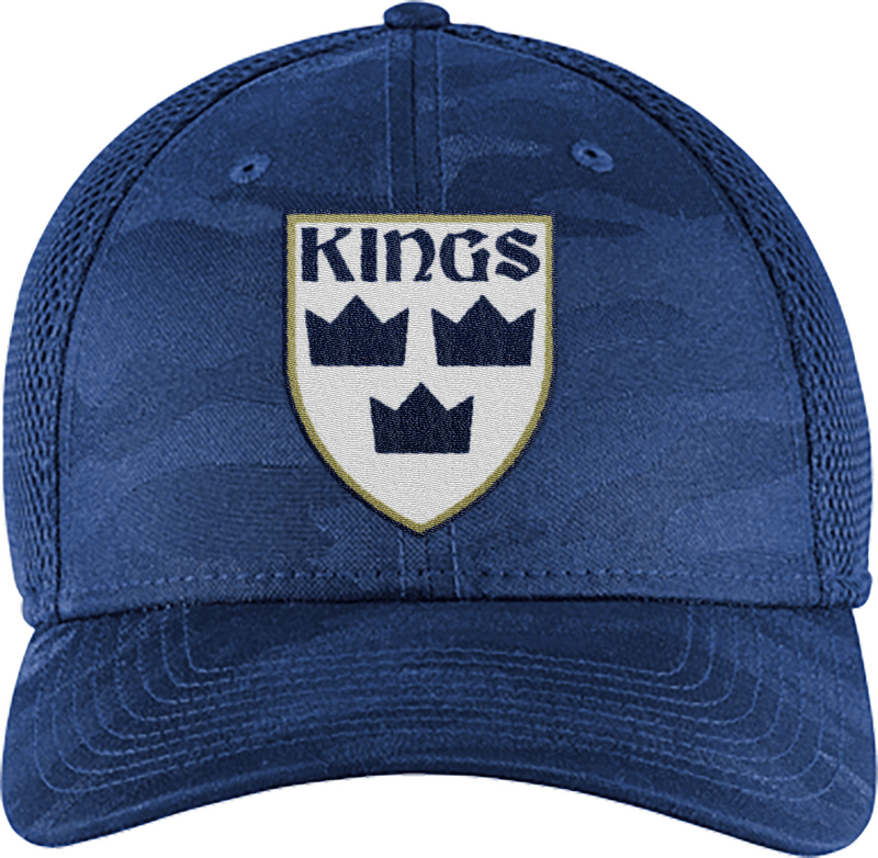 North Jersey Kings New Era Tonal Camo Stretch Tech Mesh Cap