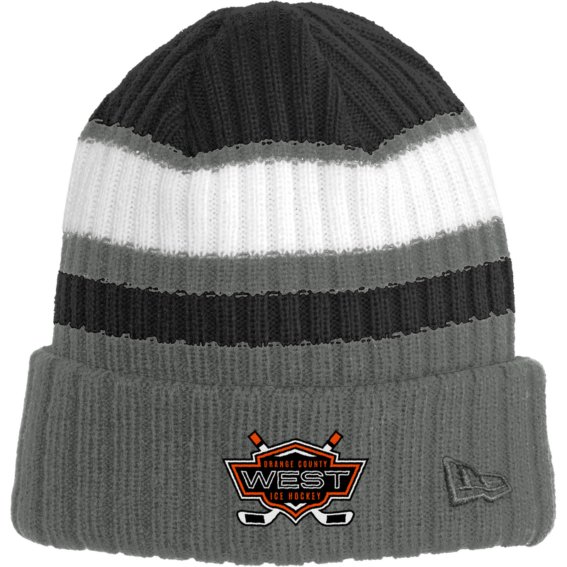 Orange County West New Era Ribbed Tailgate Beanie