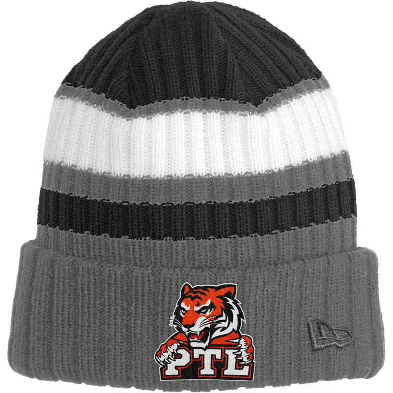 Princeton Tiger Lilies New Era Ribbed Tailgate Beanie