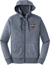 Delaware Ducks New Era French Terry Full-Zip Hoodie