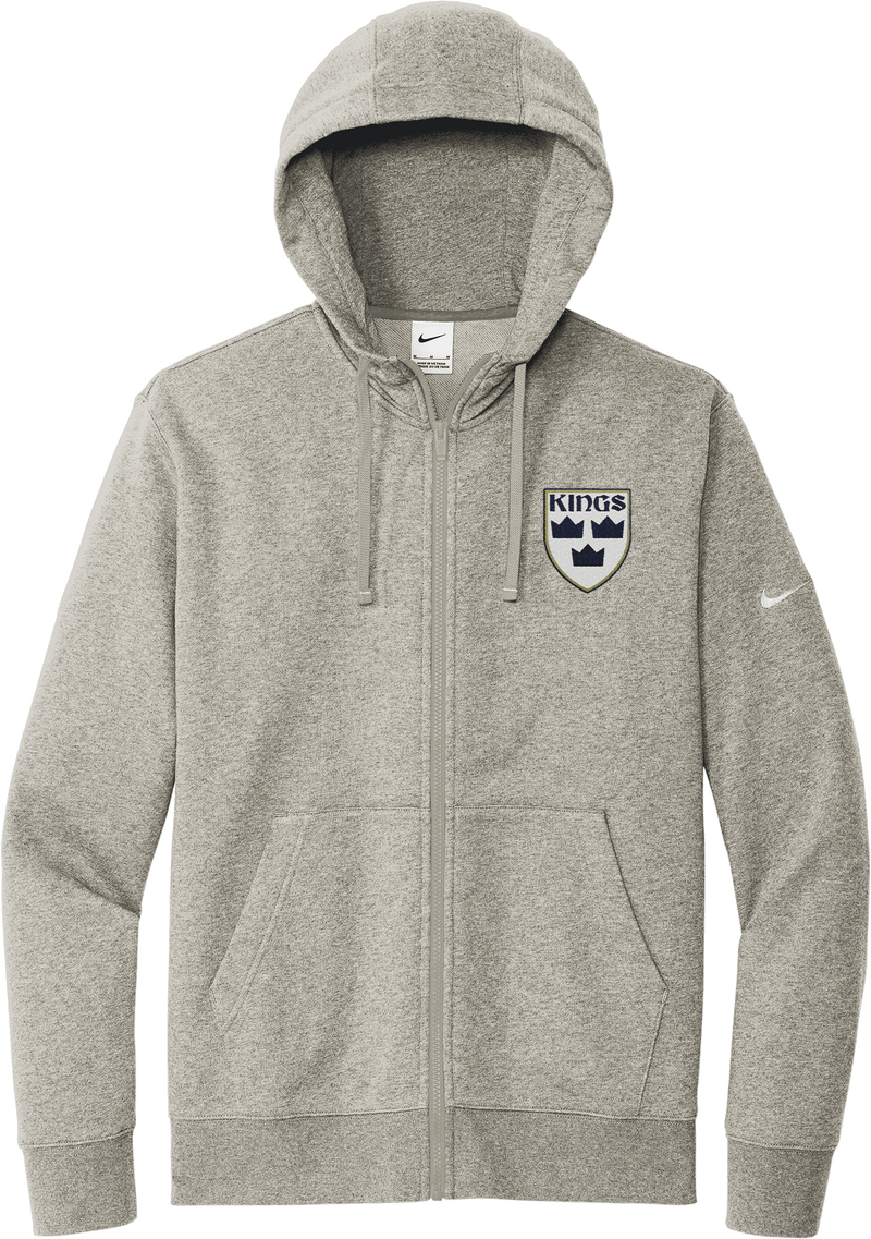 North Jersey Kings Nike Club Fleece Sleeve Swoosh Full-Zip Hoodie