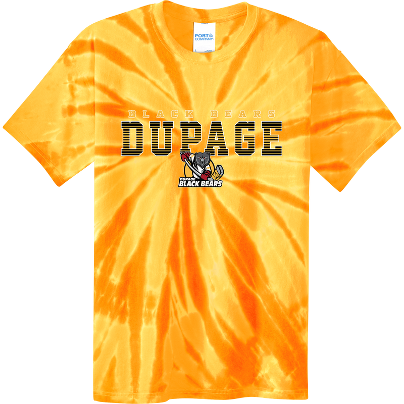 Dupage Black Bears Youth Tie-Dye Tee