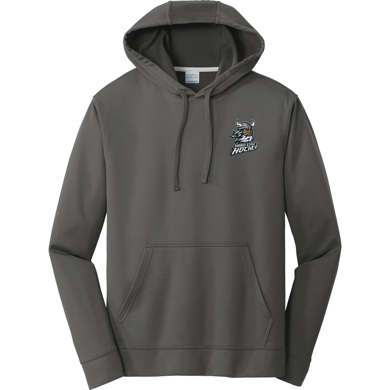 Hard Edge Hockey Performance Fleece Pullover Hooded Sweatshirt