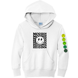 McGinn Youth "Smiley Sleeve" Fleece Pullover Hooded Sweatshirt