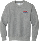 Mass Conn United Youth Core Fleece Crewneck Sweatshirt