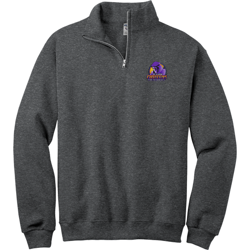 Jr. Phantoms NuBlend 1/4-Zip Cadet Collar Sweatshirt