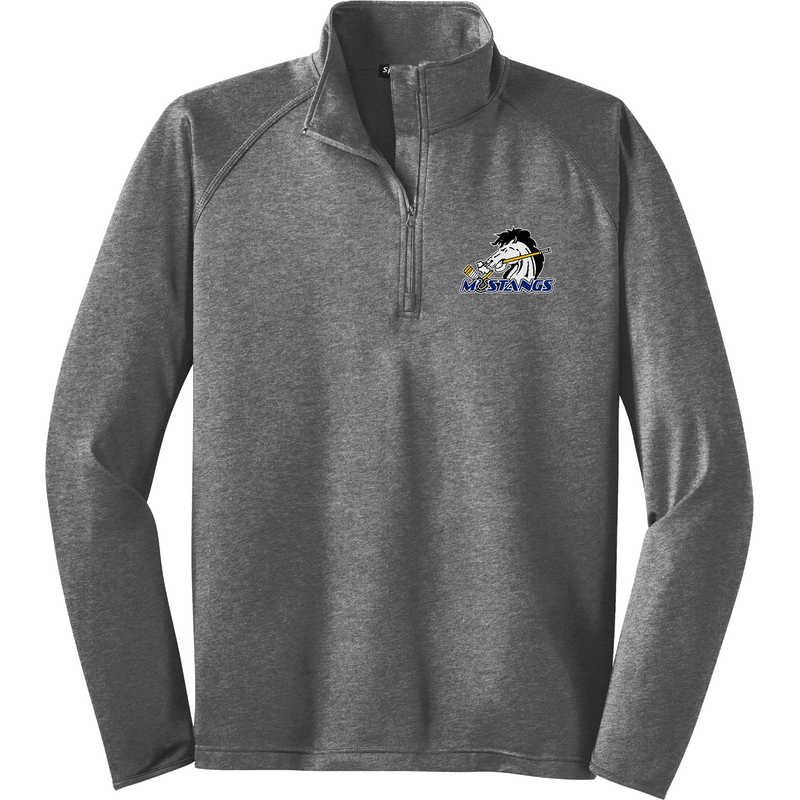 Mid-State Mustangs Sport-Wick Stretch 1/4-Zip Pullover