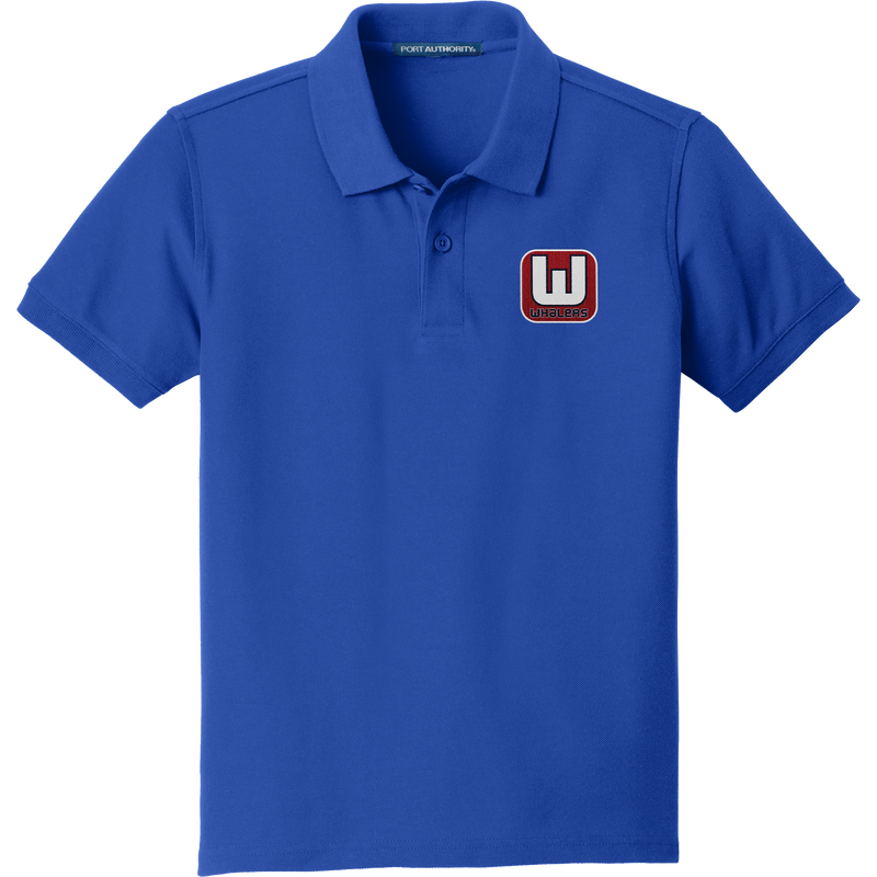 CT Whalers Tier 1 Youth Core Classic Pique Polo