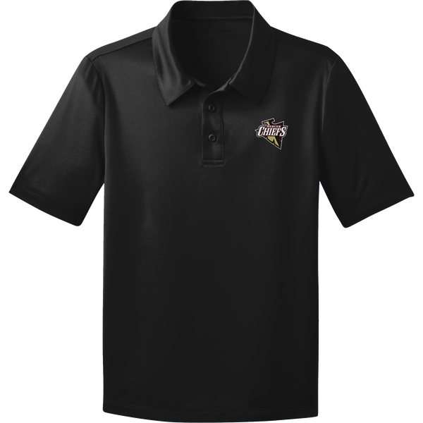 Mercer Chiefs Youth Silk Touch Performance Polo