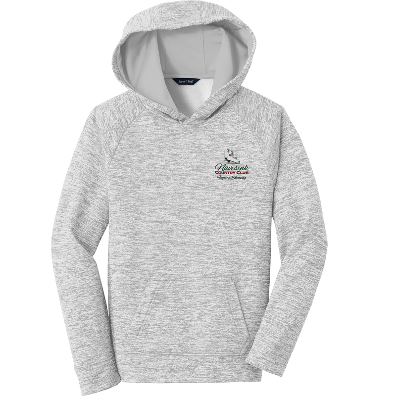 Navesink Figure Skating Youth PosiCharge Electric Heather Fleece Hooded Pullover